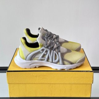 Fast delivery Fendi replica tag technical mesh running sneakers 7E1667AQXF