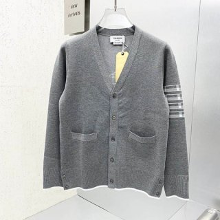 Rare Thom Browne Replica Donegal Contrast 4-Bar Cardigan toi57144