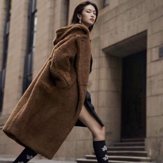 Classic Max Mara Teddy Bear Icon Coat Replica maf86342