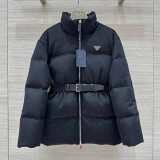 New!! Prada flannel down jacket replica puq84564