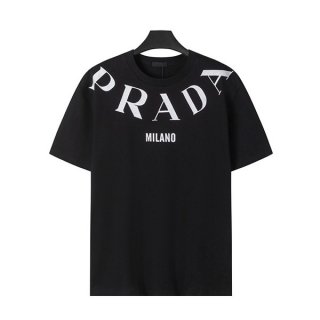 Prada logo print T-shirt replica puq12513