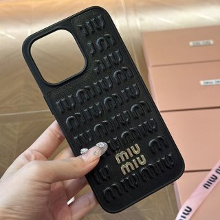 Outstanding presence? Miu Miu cute iPhone case fake compatible with all models myu42234