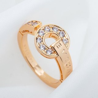 High quality? Bulgari replica multi-color ring Buq34104