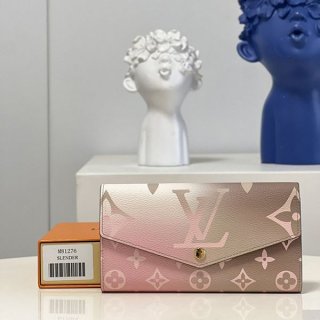 Rare color Louis Vuitton long wallet Portefeuille Sarah copy ★ vux34223
