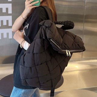 Extremely rare! Fake Bottega Veneta Cassette Parakeet Nylon Backpack bos88435