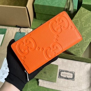 Love at first sight? Gucci Jumbo GG Zip Around Wallet Replica 739484AABY07505