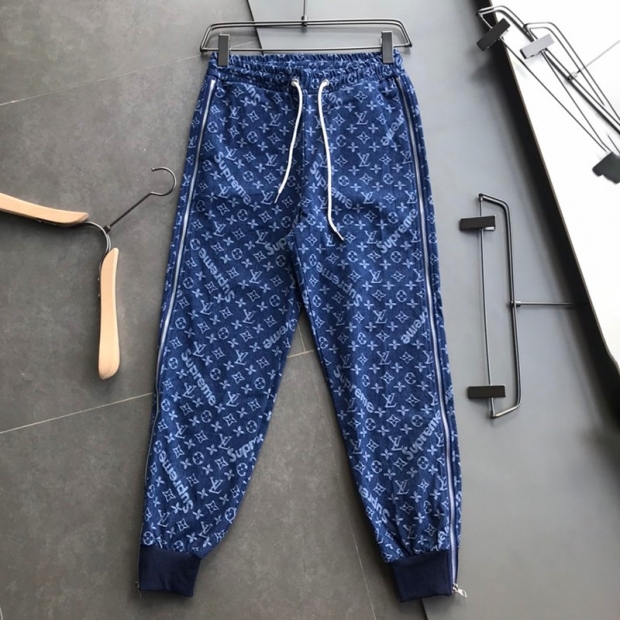 Cute? Louis Vuitton Supreme Replica 5 Pocket Jacquard Denim Shk46992