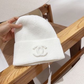 Free shipping Chanel knit hat replica simple logo shn87466
