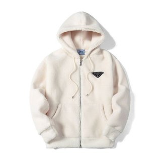 Hard to find Prada stretch cotton hooded blouson jacket replica puw61069