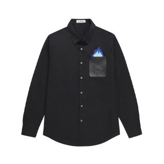Tracking Loewe Asymmetrical Shirt Replica Cotton LOP92226
