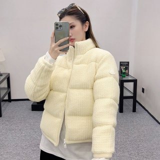 Moncler Down Copy Padded Knit Cardigan moc46877