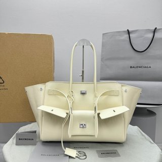 Perfect gift: Balenciaga BEL AIR M shoulder bag, leather, logo, fake bax86051