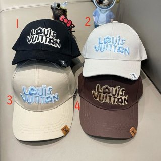 Louis Vuitton replica cap with a stylish pop logo design vus03346