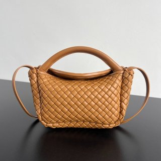 Bottega Veneta Mini Cobblestone 2way Top Handle Bag Replica bol87536
