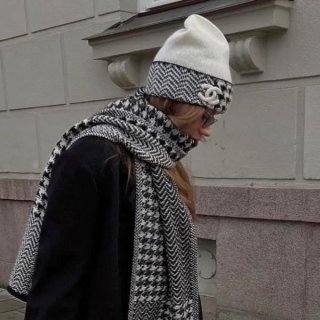 [Women's dream ☆] Chanel 23C Beanie knit hat copy shx38692