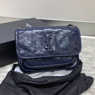 Hard to find fake Saint Laurent Niki Medium Crinkle Vintage Leather 2 models 6331580EN043045