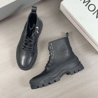 moncler leather chelsea boots replica tread sole mov15330
