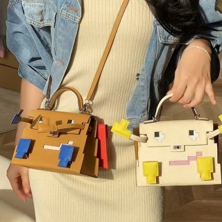 Luxury brand Hermes Kelly Doll 18 replica handbag erq30569