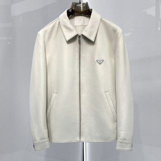 Rare Prada Nappa Leather Blouson Replica Jacket pum20440