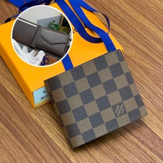 Louis Vuitton Portefeuille Marco NM Replica Damier Bi-fold Wallet vua68778