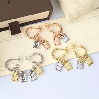 Cute Louis Vuitton Bouquet de Reuille Nanogram Earrings Replica vuj08670
