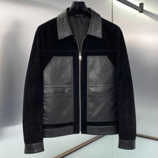 Classic Louis Vuitton Leather Wear Blouson Replica vuc51953