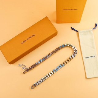 21SS New Louis Vuitton Necklace Replica Links Pastel vup17696