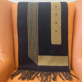 I definitely want this! [Hermes] Fake scarf Casaque Sangle a Boucle cashmere fringe erj15225