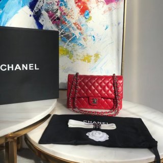 Rare ☆ Chanel Matelasse Chain Bag Replica Red shx06065