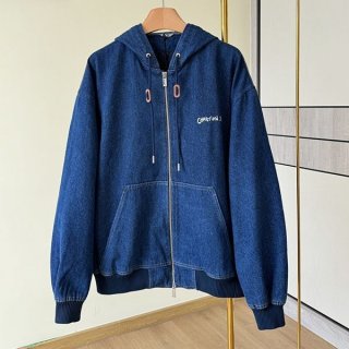 Denim hoodie design Dior Tag jacket replica 443D494A389X