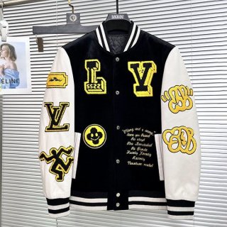 The rapidly growing popularity of Louis Vuitton replica LV leather embroidery varsity vub24030