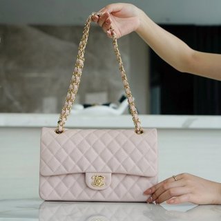 Limited edition Chanel replica caviar skin shoulder bag shd61415