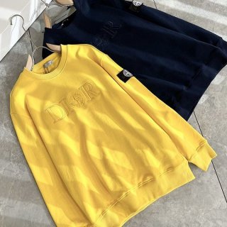 Popular collaboration ◆ Dior AND Stone Island fake sweatshirt 493J640A0531