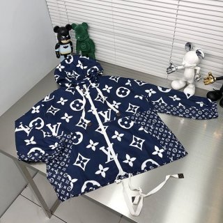 Louis Vuitton Hoodie Escale Printed Hoodie Replica 1A7SG5