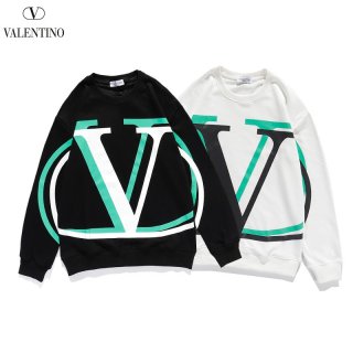 The hottest topic! Fake Valentino sweatshirt with V logo in two colors 3MF15B6K6