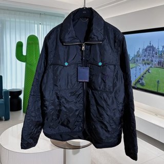 No. 1 in total sales! Louis Vuitton quilted overshirt, parallel import, 1AFWK0