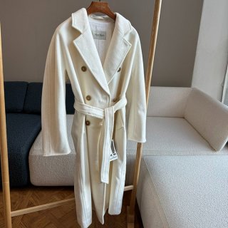 Max Mara Great Deal ◆ 101801 Icon Coat Madame ◆ Belted Wool & Cashmere Coat mah51637