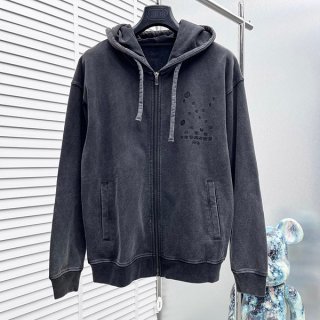 Maison Margiela Zip-up Hoodie Fake Hood Mak59723