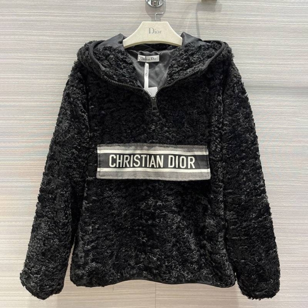 Popular Dior hoodie copy anorak fleece hood zip dew74339