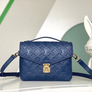 Popular with men: Louis Vuitton replica Pochette Metis MM navy vur40741