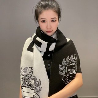 Burberry Logo Wool Scarf Replica 80542141