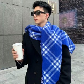 Burberry Replica Check Wool Scarf 80796031