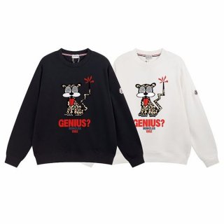 Boutique Moncler Sweatshirt Copy Sequin Logo 2 Colors moj84529