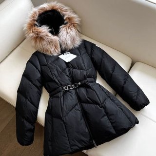 Battle for Moncler Replica Short Down Jacket with Fur Hood moi50926