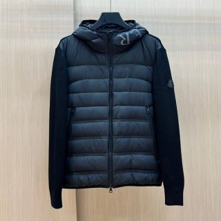 Free shipping Moncler bi-material down jacket replica moh38583