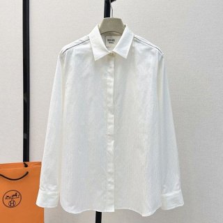 High quality Hermes motif replica men's style shirt eru42561