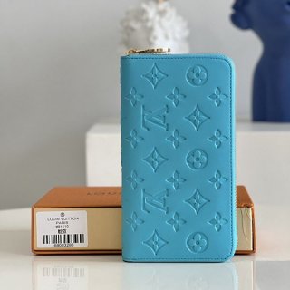 Very popular: Louis Vuitton Zippy Wallet Replica Long Wallet Lamb Leather M81707