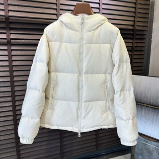 Love at first sight? Gucci parody GG nylon canvas down jacket guu24805