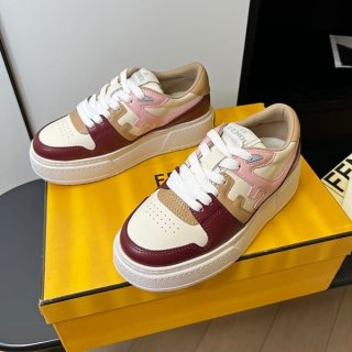 ★Safe shipping with tracking Fendi n-grade match platform thick sole low sneakers fek31669