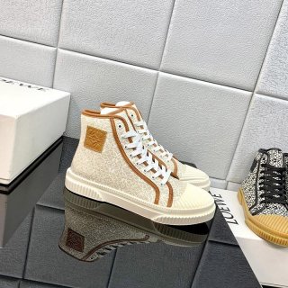 Sold out★Loewe★Anagram High Top Sneakers Replica Canvas loc79576